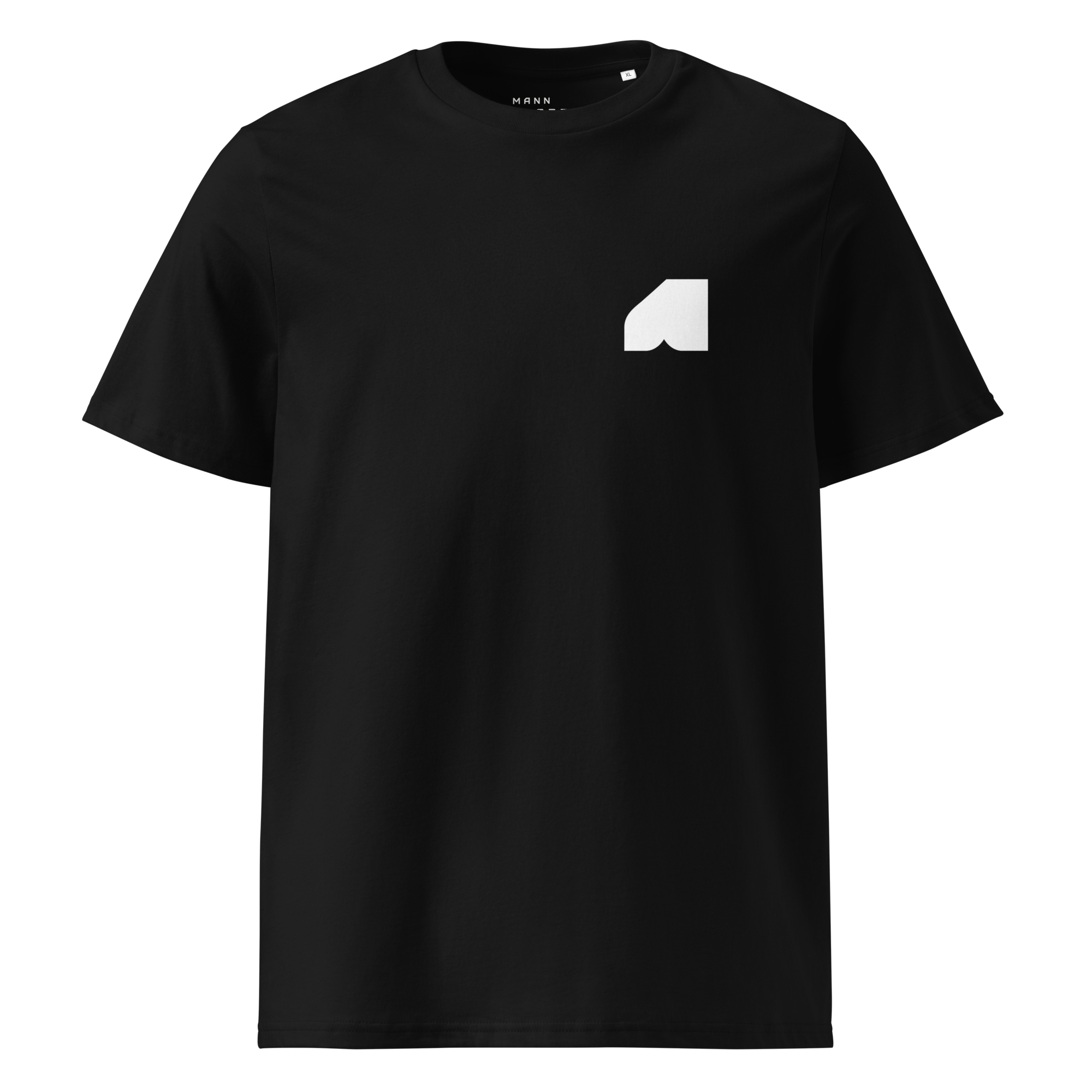 Front view of Bauheart Signature T-shirt by Mann Adores Notte