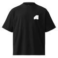 Front view of Mann Adores Notte Oversized T-shirt by Mann Adores Notte